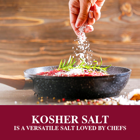 Himalayan Chef Kosher Sea Salt - 5 lbs Bag | Pack of 3