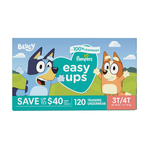 Pampers Easy Ups Training Underwear (Select Size)