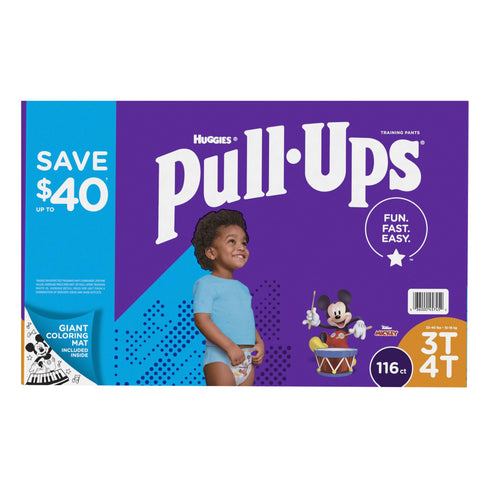 Huggies Pull-Ups Learning Designs Training Pants for Boys (Select Size)