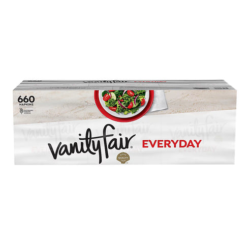 Vanity Fair Everyday Paper Napkins, 660 ct.