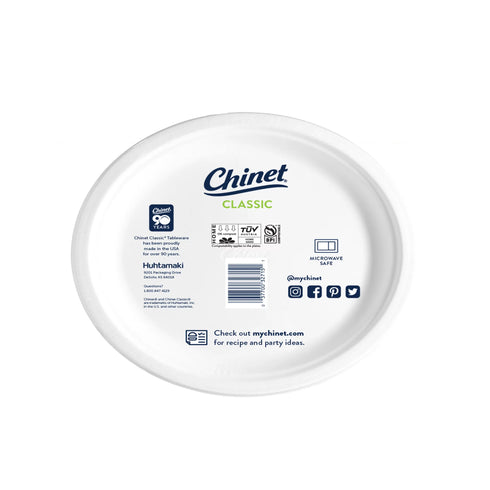 Chinet Classic 12" Platters, 100 ct.