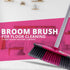 WBM Home Broom Brush Head – Replacement Brush Head Without Handle for All Floor Types