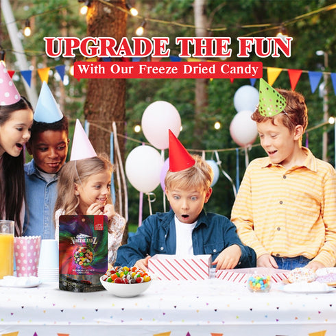 NORTHLANDZ Freeze Dried Candy | RAINBOW CRUNCH ORIGINAL - 10 Bags