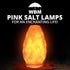 Himalayan Glow Natural Salt Lamp – 5-7 lbs, Hand-Carved Pink Himalayan Crystal
