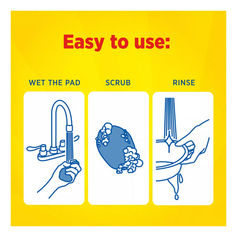 S.O.S. Steel Wool Soap Pads, 50 ct.