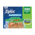 Ziploc Sandwich Bags, 580 ct.