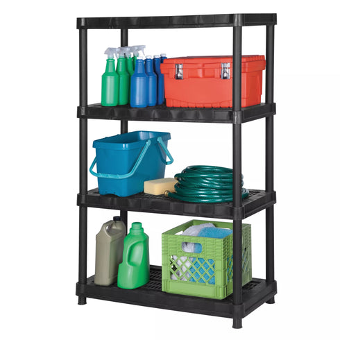 Berkley Jensen 4-Tier 600 lb. Resin Shelves