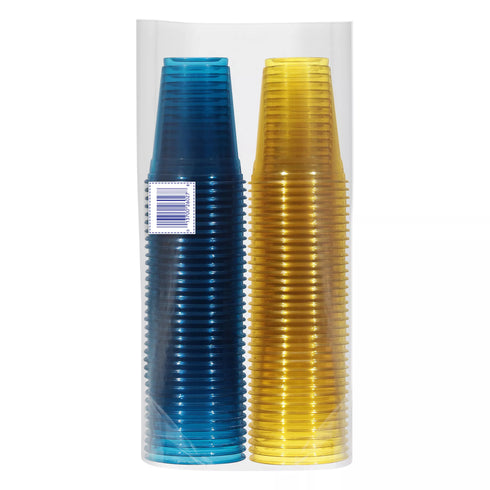 Hefty Party Perfect Tinted Plastic Cups, 18 oz./ 140 ct.
