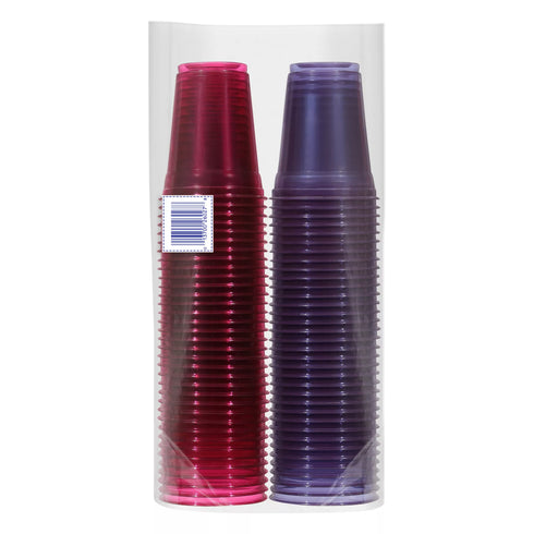 Hefty Party Perfect Tinted Plastic Cups, 18 oz./ 140 ct.
