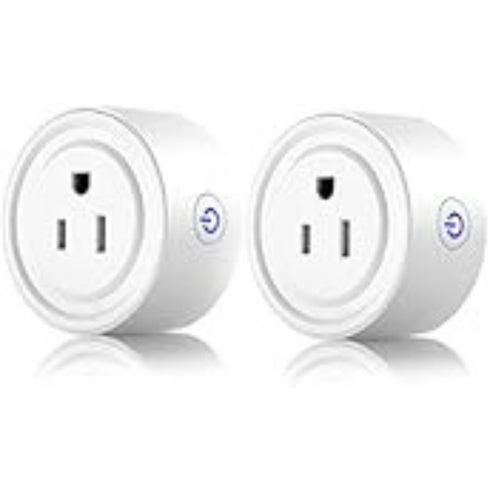 Smart Plug - Mini Wi-Fi Outlet, Works with Alexa & Google Home, Remote Control & Timer