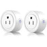 Smart Plug - Mini Wi-Fi Outlet, Works with Alexa & Google Home, Remote Control & Timer