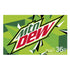 Mountain Dew Cans, 36 pk./12 oz.