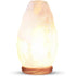 Himalayan Glow White Salt Crystal Lamp, 5-7 LBS