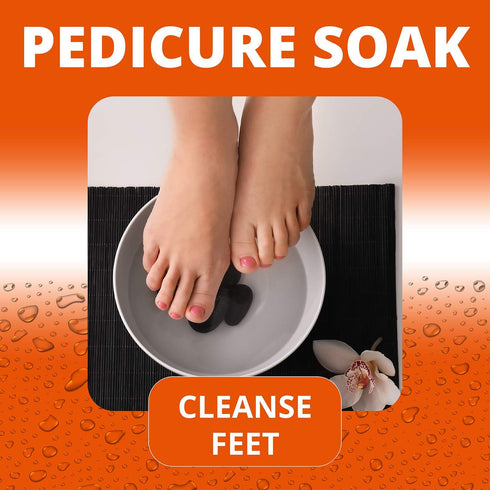 Natural Solution Pink Salt Body Soak with Blood Orange, Organic Muscle Relief Soak, 3 lbs