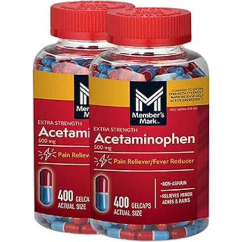 Berkley Jensen Extra Strength Pain Reliever, 500 ct