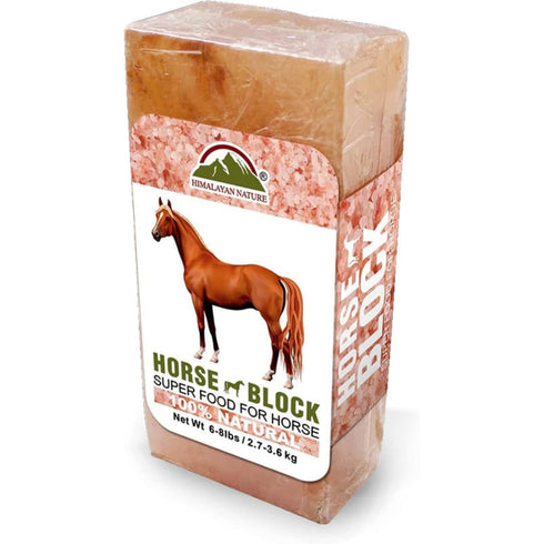 Horse Licking Salt - 5 lbs | HIMALAYAN NATURE