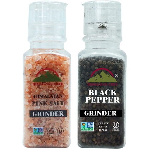 Salt and Pepper Square Grinder Set | HIMALAYAN CHEF