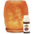 Himalayan Glow Aromatherapy Himalayan Salt Lamp with Essential Oil – Natural Pink Salt Crystal Lamp for Relaxation