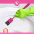 3 Count WBM Modern Toilet Brush with Holder - Bathroom Cleaning Accessory - Non-Electric, No Dead Corner Design for Easy Cleaning