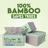 3/6/12 Packs Super 3 Ply Bamboo Facial Tissue Box, 150 Sheets Per Packs, Ideal for Home & Business Use