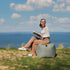 Big Joe Outdoor Ottoman – Comfortable & Durable Patio Footrest for Outdoor Seating