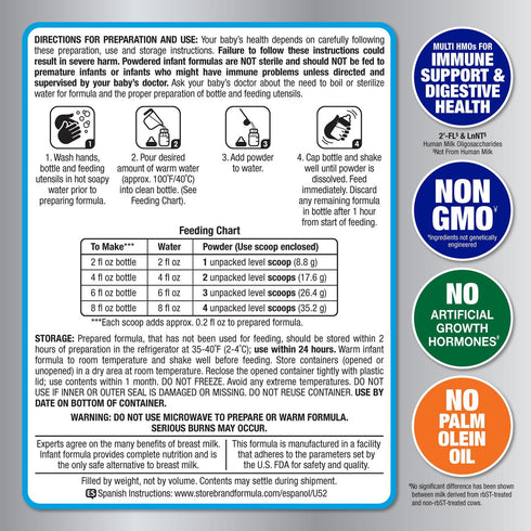 Member's Mark, Advantage Premium, Infant Formula, 48 oz.