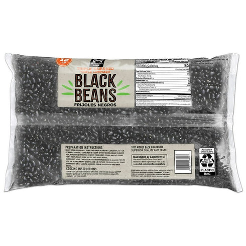 Member’s Mark Black Beans, 12 lbs. | Dried Bulk Beans for Cooking, Soups & Recipes