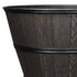 Member’s Mark 22" Wine Barrel Planter – Rustic Outdoor & Indoor Garden Container for Flowers, Herbs, and Small Plants
