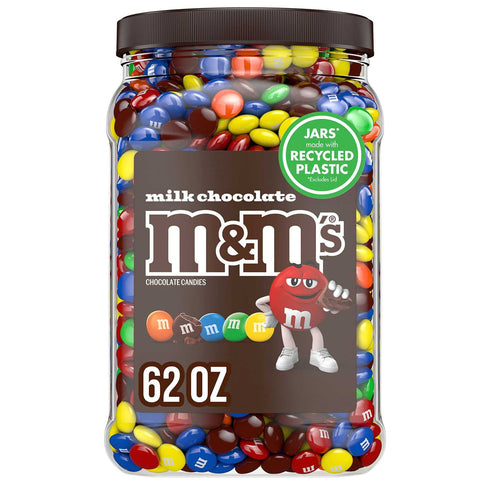 M&M'S Milk Chocolate Candy, 62 oz Bag