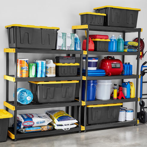Member's Mark 5-Tier Heavy-Duty Shelf, 48""""W x 20""""D x 72""""H