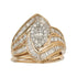 2.00 Carat Total Weight Marquise Cut Diamond Ring in 14K Gold