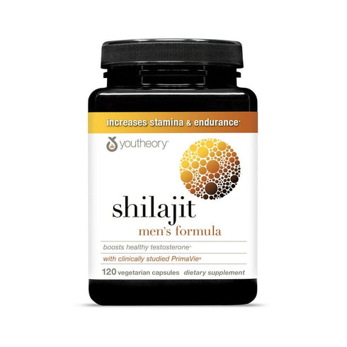 Youtheory Men’s Shilajit Capsules, 120 Count – Supports Energy, Vitality & Male Wellness