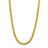 Criss Cross Diamond Cut Sparkle Chain Necklace in 14K Gold