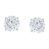 1.95 Carat Total Weight Solitaire Diamond Stud Earrings in 14K Gold