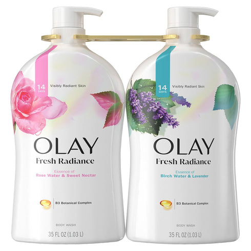 Olay Fresh Outlast Body Wash with Vitamin B3 Complex, 35 oz., 2 pk.