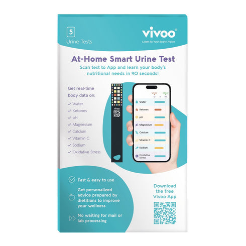 Vivoo Urine Test Strips, 5 Count – At-Home Health & Wellness Monitoring