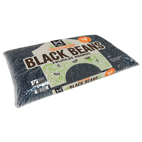 Member’s Mark Black Beans, 12 lbs. | Dried Bulk Beans for Cooking, Soups & Recipes