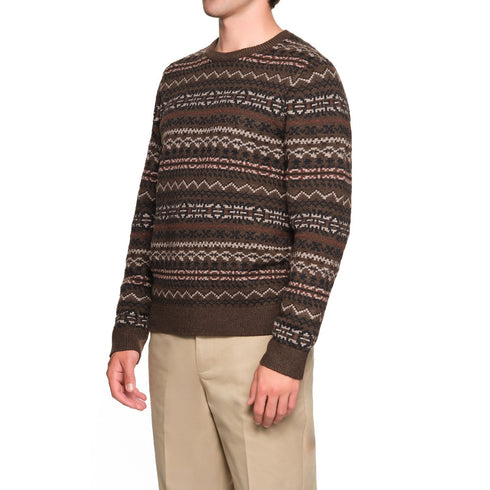 Lands' End Men's Fair Isle Sweater