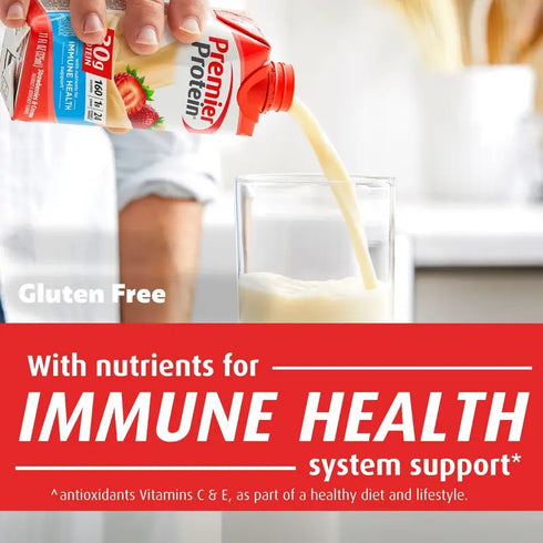 Premier 30g Protein PLUS Energy and Immune Support Shakes 11 fl oz, 18-pack