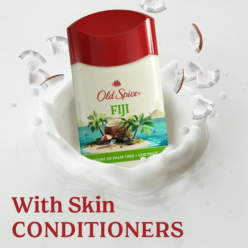 Old Spice Fiji Antiperspirant Deodorant Stick 2.6 oz, 4 Pack