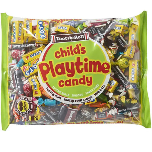 Tootsie Playtime Mix, Bulk Candy Assortment Featuring Tootsie Rolls - 4.75 lbs