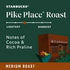 Starbucks Pike Place Medium Roast K-Cup, 72-count