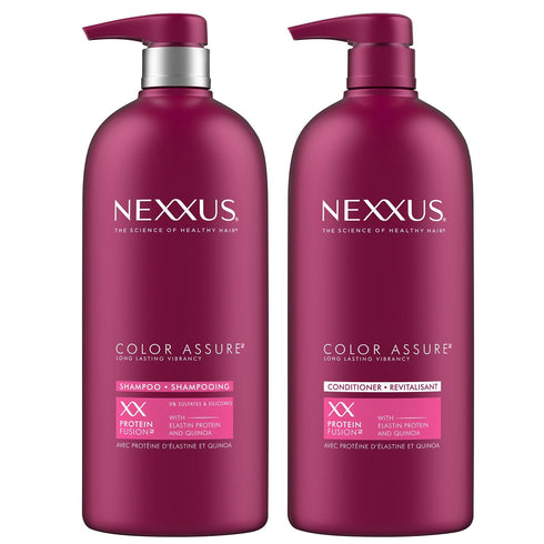 Nexxus Color Assure Shampoo and Conditioner, 32 fl. oz., 2 pk
