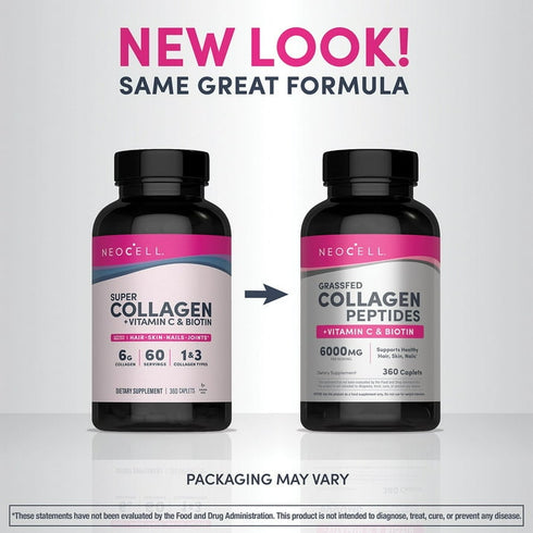 NeoCell Super Collagen + Vitamin C and Biotin Tablets, 360 ct.