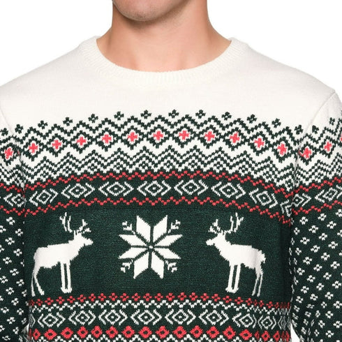 Lands' End Men's Fair Isle Sweater