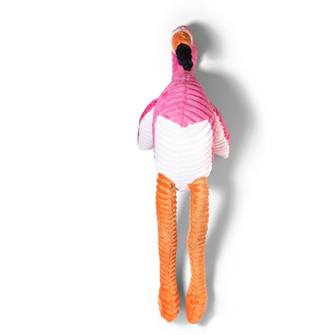 Buddy Buddy Flamingo Durable Long Rope Dog Toy – Chew, Tug & Fetch Toy for Dogs