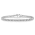 Lab Created White Sapphire Tennis Bracelet in Sterling Silver