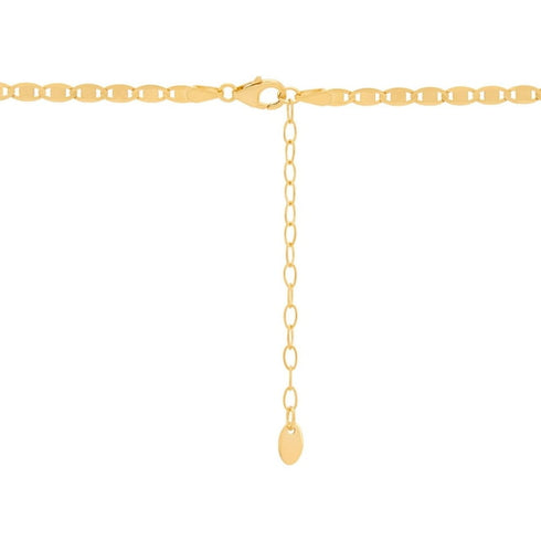 Valentino Chain Necklace in Solid 14K Gold