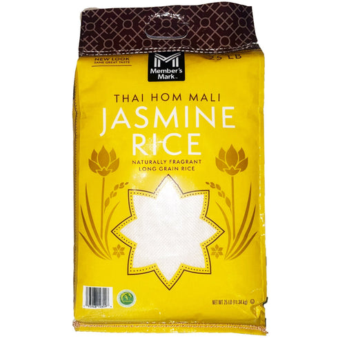 Member's Mark Thai Jasmine Rice, 25 lb