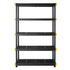 Member's Mark 5-Tier Heavy-Duty Shelf, 48""""W x 20""""D x 72""""H